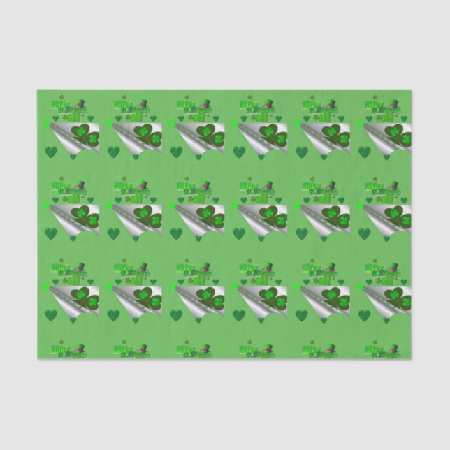 Saint Patrick's Day Tissue Paper (Front)