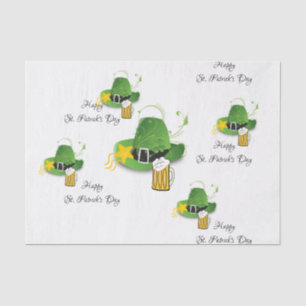 Saint Patrick's Day Tissue Paper Beer