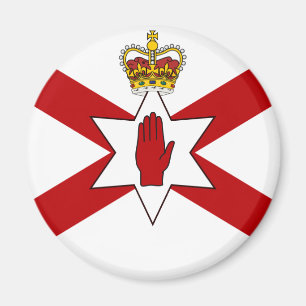 Saint Patrick'S For Northern Ireland Crowned flag Magnet