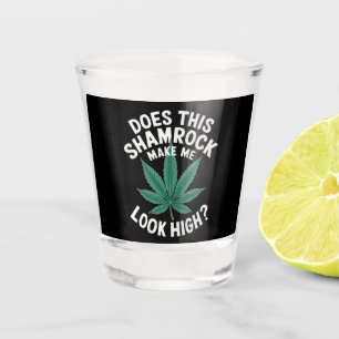 Saint Patricks Funny Party for Guys Great Parade  Shot Glass