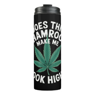 Saint Patricks Funny Party for Guys Great Parade  Thermal Tumbler