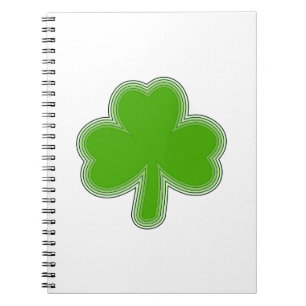 Saint Patrick'S Shamrock Drawing Notebook