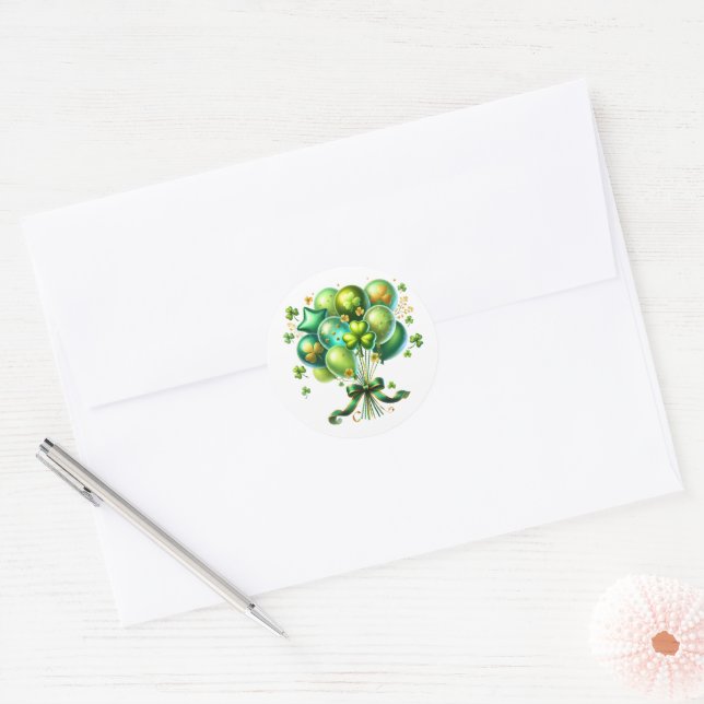 Saint Patrick's Stickers (Envelope)