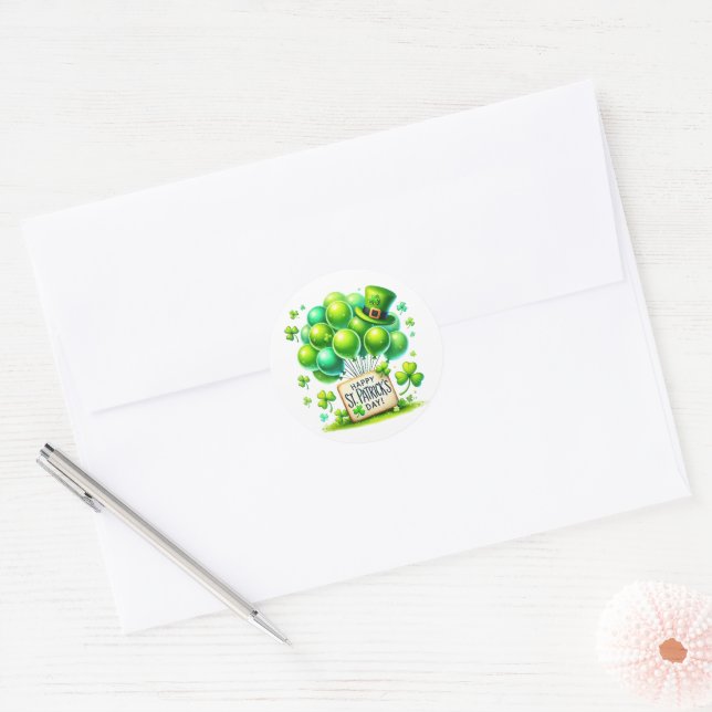Saint Patrick's Stickers (Envelope)