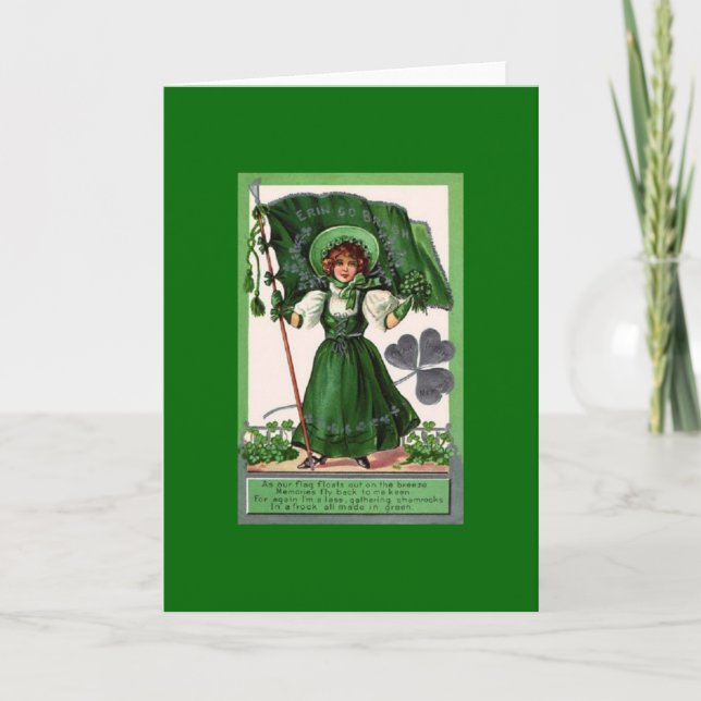 Saint-Patricks Vintage par carte (Devant)