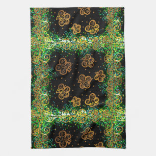 Saint Patty Art Kitchen Towel