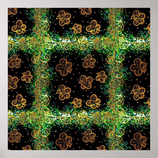 Saint Patty Art Poster (Front)