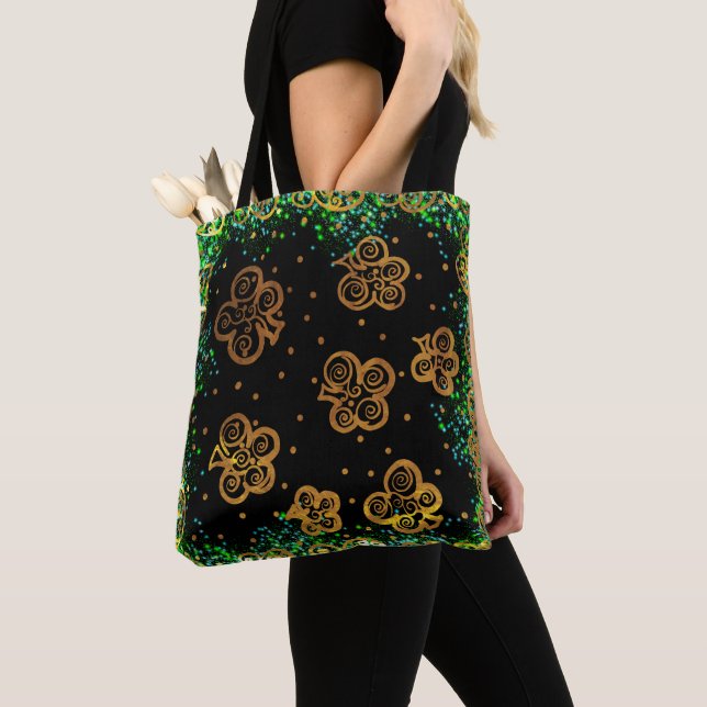 Saint Patty Art Tote Bag (Close Up)