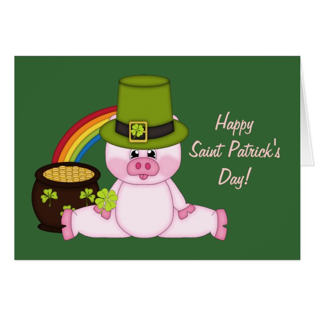 Saint Patty porcine (Devant horizontal)