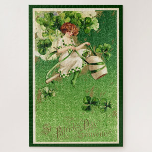 Saint Patty's Day Girl Grand Puzzle