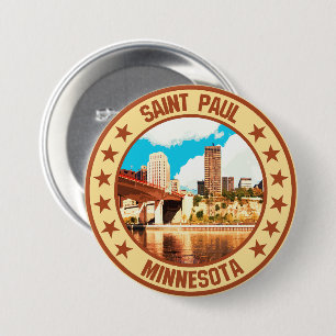 Saint Paul                                         3 Inch Round Button