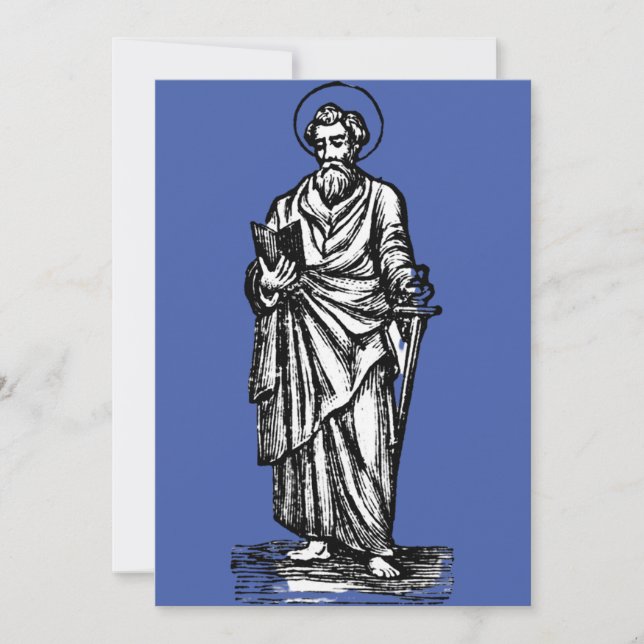 Saint Paul Apostle to the Gentiles Invitation (Front)