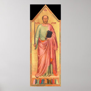 Saint Paul - Bernardo Daddi Poster des Beaux-Arts