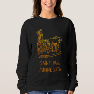 Saint Paul City Minnesota souvenir for men women Sweatshirt