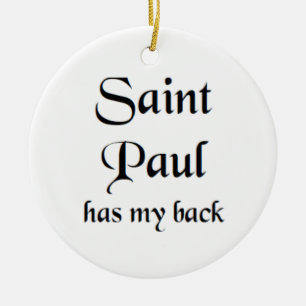 saint paul coffee mug ceramic ornament