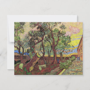 Saint Paul Hospital and Garden by Vincent van Gogh