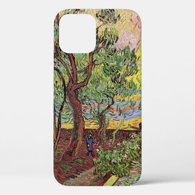 Saint Paul Hospital and Garden by Vincent van Gogh Case-Mate iPhone Case (Back)