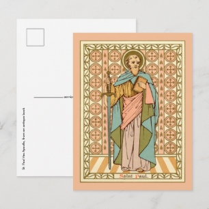 Saint Paul l'Apôtre (RLS 13) Carte postale 2