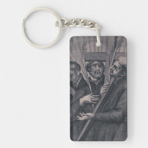 Saint Paul Miki Japanese Catholic evangelis Keychain