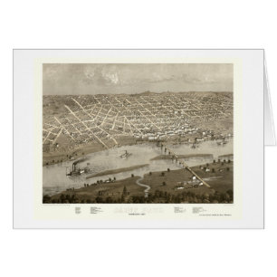 Saint Paul, MN Panoramic Map - 1867