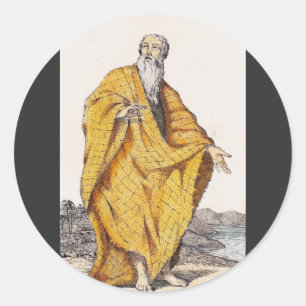 Saint Paul of Thebes Classic Round Sticker