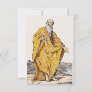Saint Paul of Thebes First Hermit Holy Card