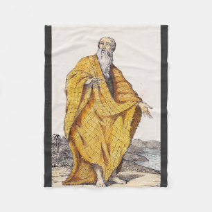 Saint Paul of Thebes Fleece Blanket