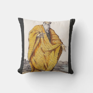 Saint Paul of Thebes Throw Pillow