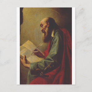 Saint Paul the Apostle by Guercino Postcard