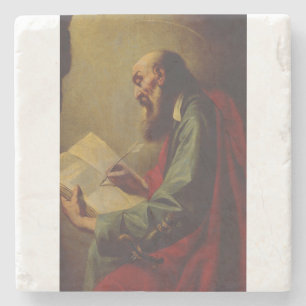 Saint Paul the Apostle by Guercino Stone Coaster