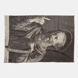 Saint Paul the Apostle by Philippe de Champaigne Kitchen Towel