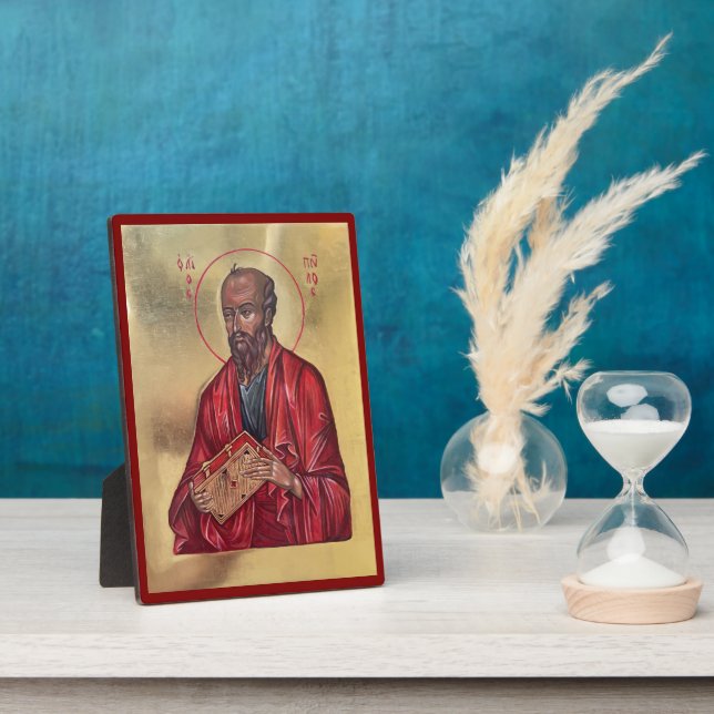 Saint Paul The Apostle Plaque (Side)