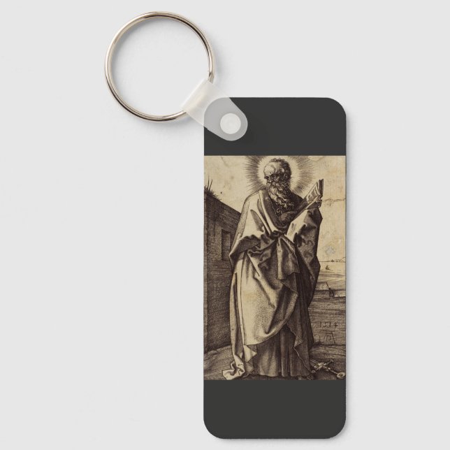 Saint Paul the Apostle Teacher of Nations Art Keychain (Front)