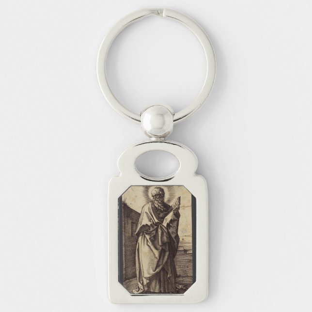 Saint Paul the Apostle Teacher of Nations Art Keychain (Front)