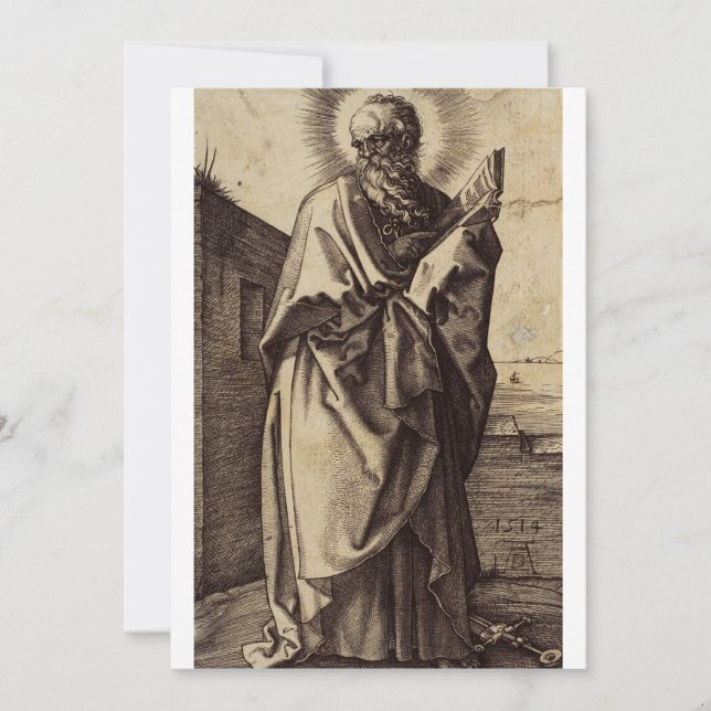 Saint Paul the Apostle Teacher of Nations Art Save The Date (Front)
