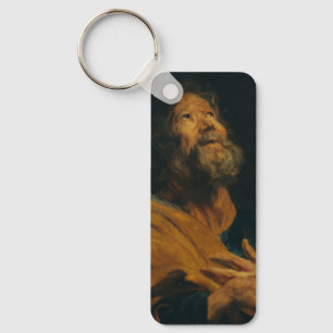 Saint Peter by Antoon van Dyck Keychain