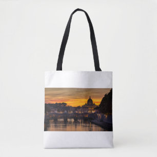 Saint Peters at Sunset Tote Bag