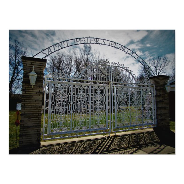 "Saint Peter's Pearly Gates" Photo Print (Front)