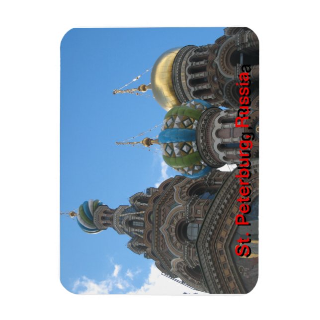 Saint-Pétersbourg, Russie Magnet (Vertical)
