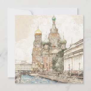 Saint-Petersburg, Russia Advice Card