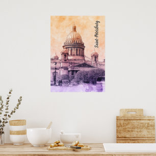 Saint-Petersburg, Russia Poster