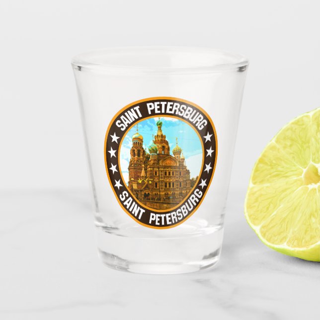 Saint Petersburg                                   Shot Glass (Front)