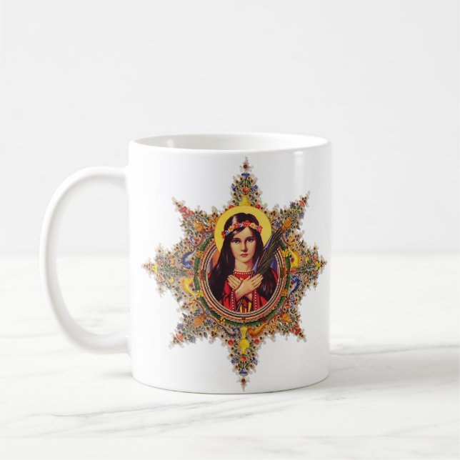 Saint Philomena Coffee Mug (Left)