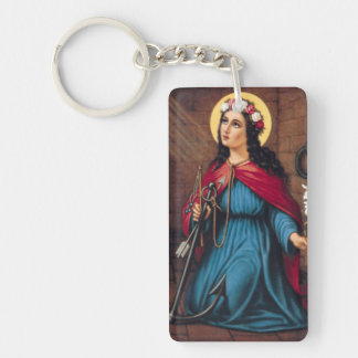 Saint Philomena Keychain