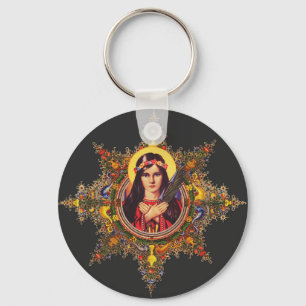Saint Philomena Keychain