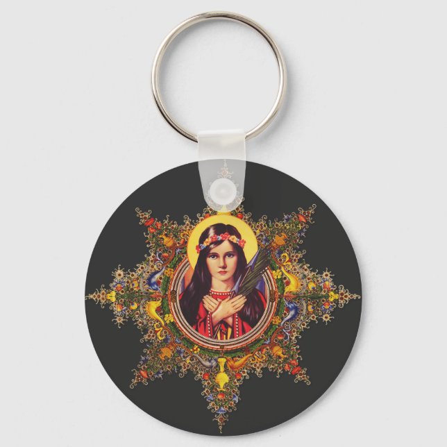 Saint Philomena Keychain (Front)