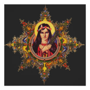 Saint Philomena Poster