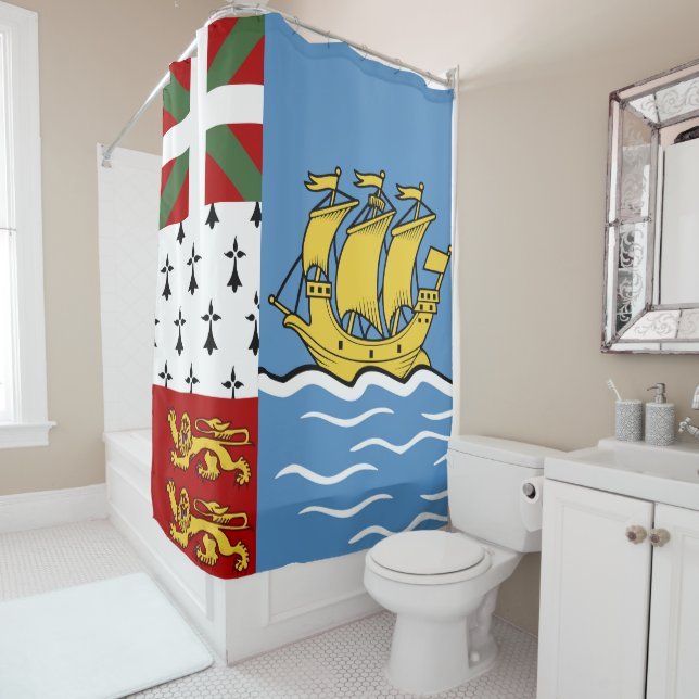Saint Pierre and Miquelon flag (In Situ)