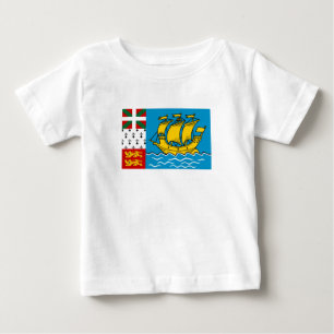 Saint Pierre and Miquelon Flag Baby T-Shirt