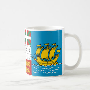 Saint Pierre and Miquelon Flag Ceramic Coffee Mug